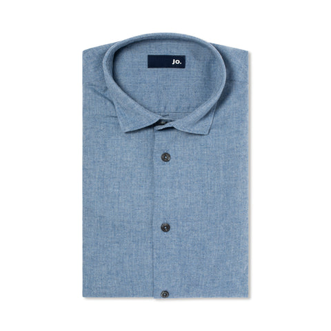 Chemise en flanelle ciel