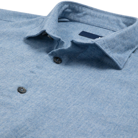 Chemise en flanelle ciel