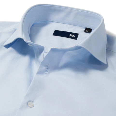 Chemise en oxford ciel