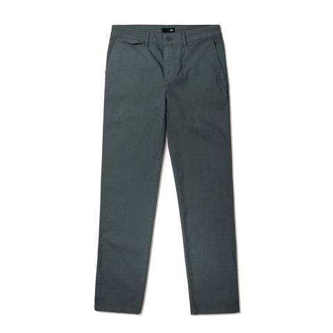 Chino léger en coton fil à fil bleu givre