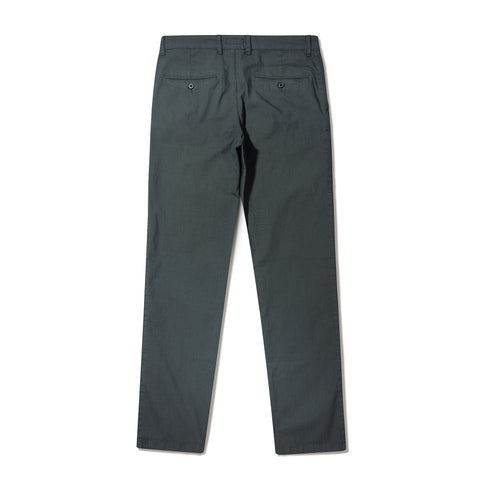 Chino léger en coton fil à fil bleu givre