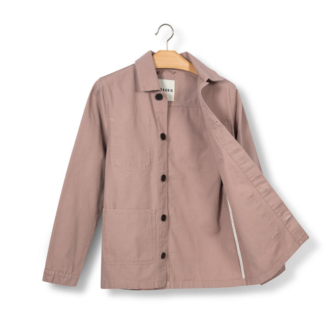 Veste de peintre Lafaurie rose quartz