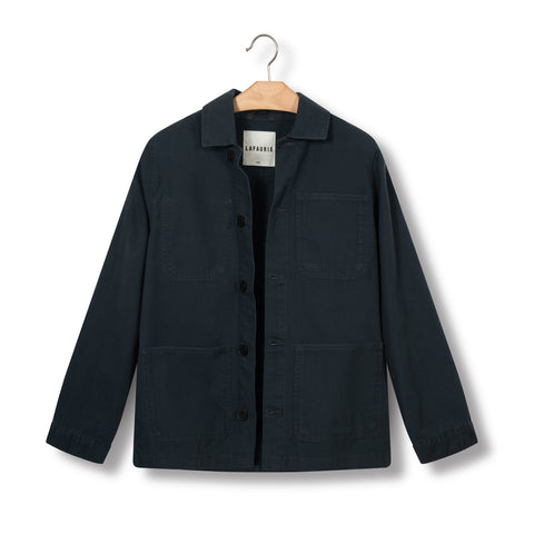 Veste de peintre Lafaurie bleu pétrole
