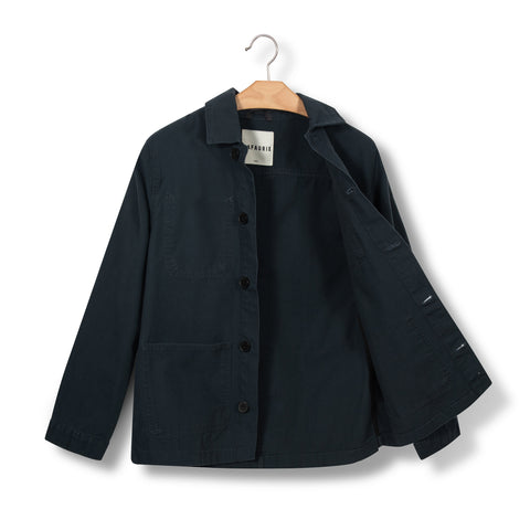 Veste de peintre Lafaurie bleu pétrole