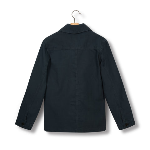 Veste de peintre Lafaurie bleu pétrole