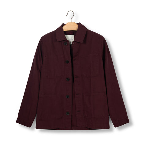 Veste de peintre Lafaurie prune