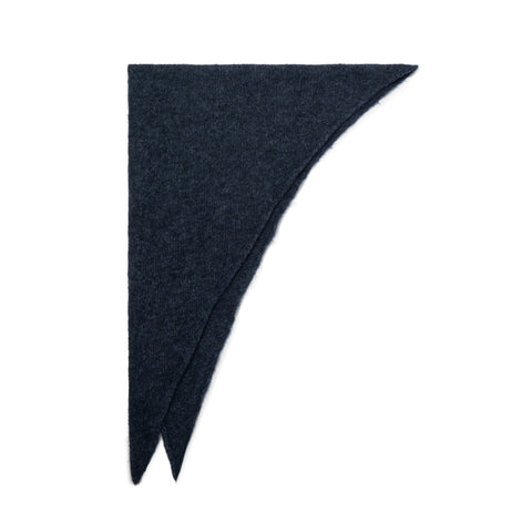 Bandana en tricot marine