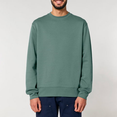 Sweat en molleton gratté verdoyant