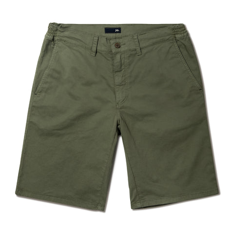Bermuda chino vert amande