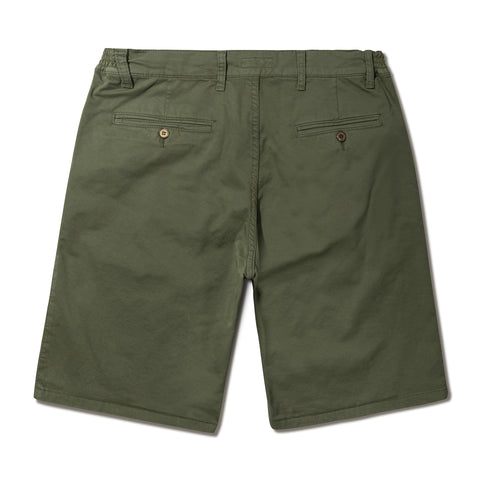 Bermuda chino vert amande