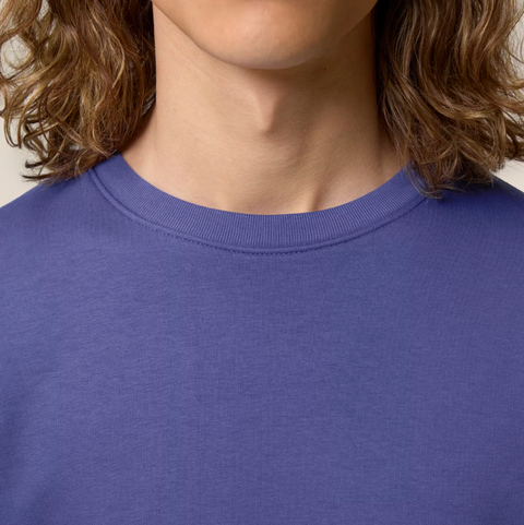 Sweat en coton bio et polyester recyclé