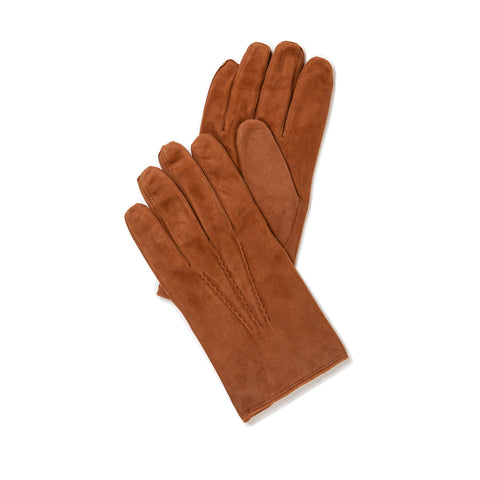Gant en cuir suede nocciola