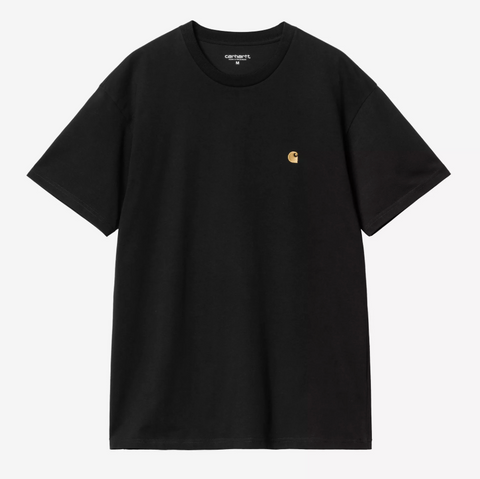 tee shirt Carhartt WIP en jersey de coton épais noir