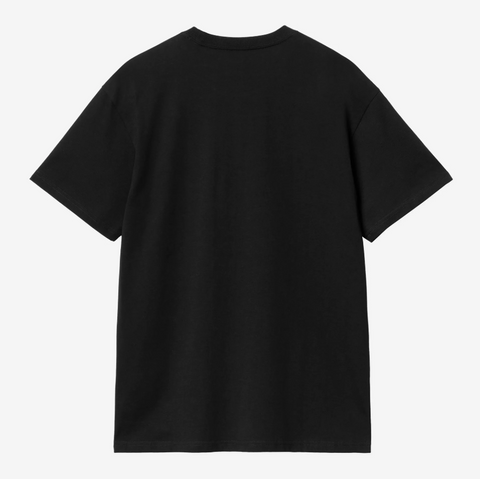 tee shirt Carhartt WIP en jersey de coton épais noir