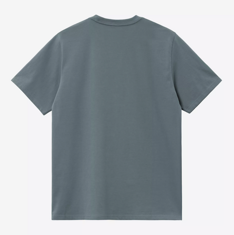 Tee shirt Carhartt WIP en jersey de coton épais bleu