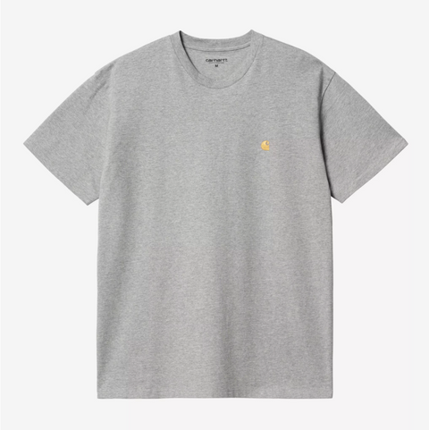 Tee shirt Carhartt WIP en jersey de coton épais gris