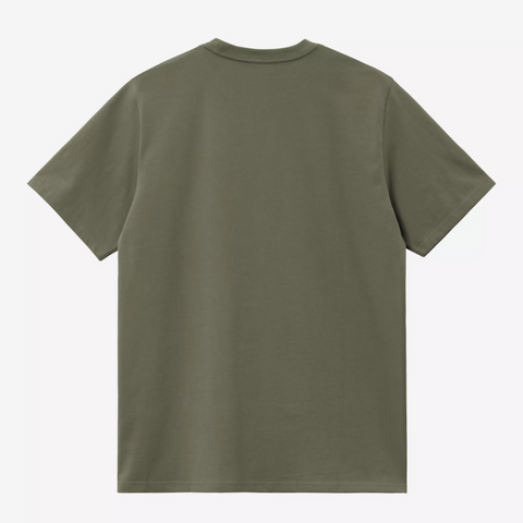 Tee shirt Carhartt WIP en jersey de coton épais vert