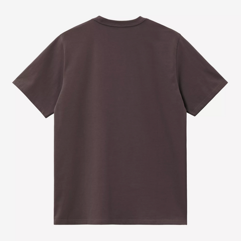 Tee shirt Carhartt WIP en jersey de coton épais violet