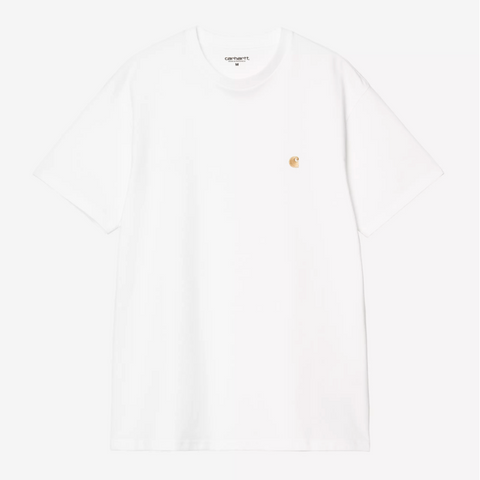 Tee shirt Carhartt WIP en jersey de coton épais blanc