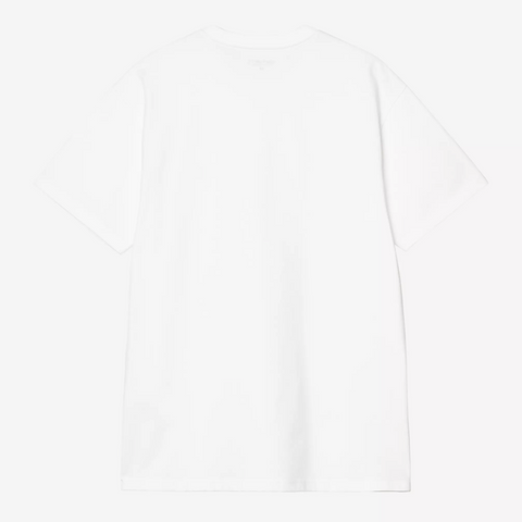 Tee shirt Carhartt WIP en jersey de coton épais blanc