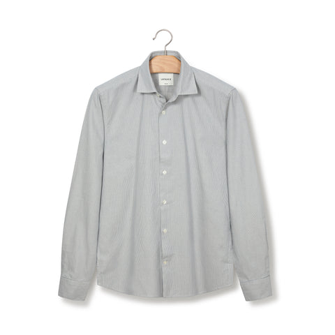 Chemise à fine rayures