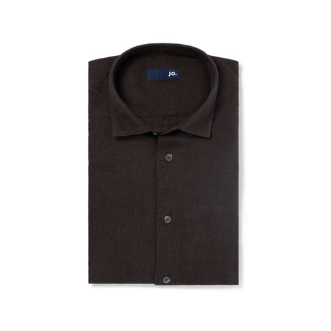 Chemise en flanelle brun