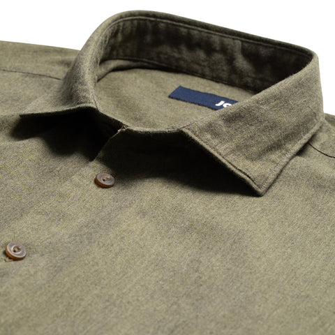 Chemise en flanelle vert