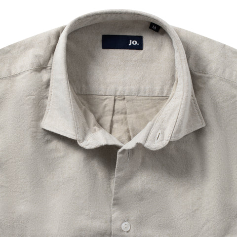 Chemise en oxford douce vert