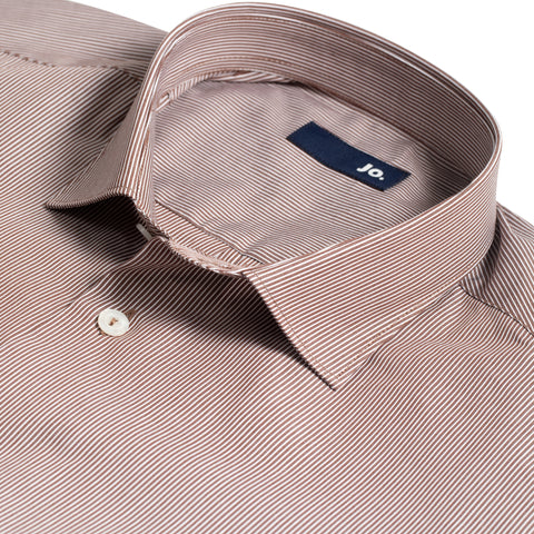 Chemise Jo. formelle à fines rayures