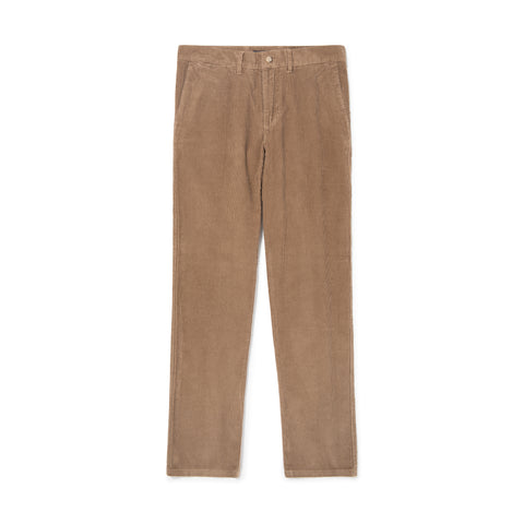 Chino en velours beige