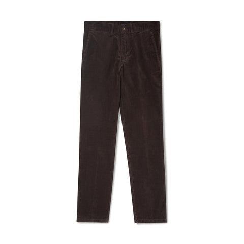 Chino en velours brun