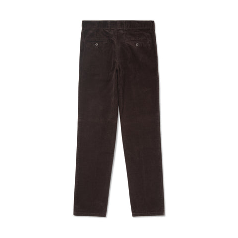 Chino en velours brun