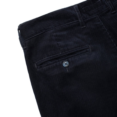 Chino en velours marine