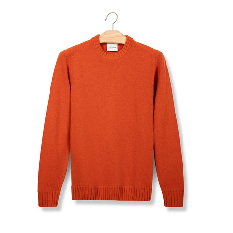 Pull d'esprit lambswool orange