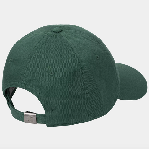 Casquette en twill de coton Carhartt Wip vert dark fir
