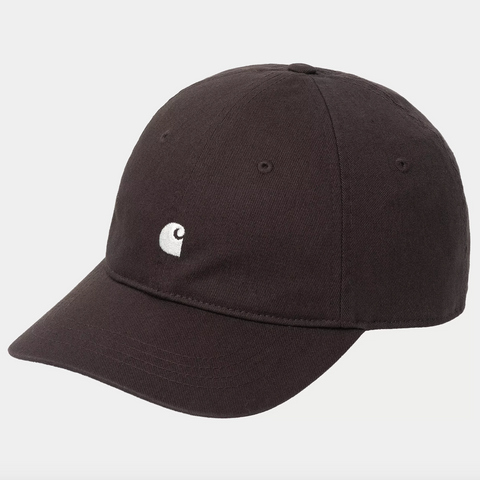 Casquette en twill de coton Carhartt Wip marron palisandre