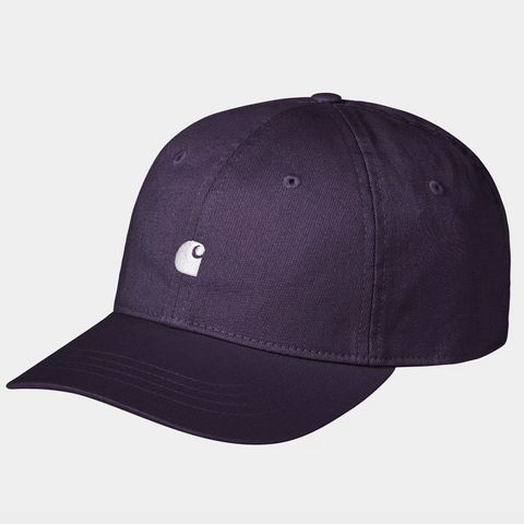 Casquette en twill de coton Carhartt Wip violet loakers