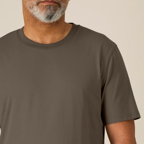 T-shirt manches courtes moka