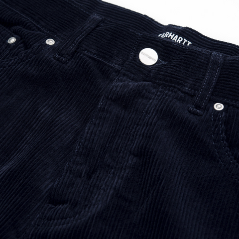 5 poches velours dark navy