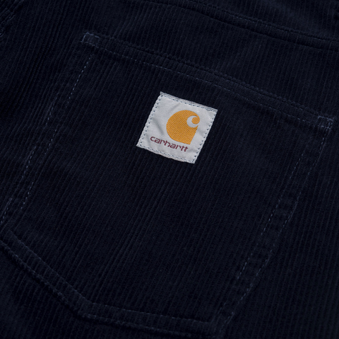 5 poches velours dark navy