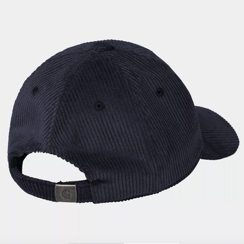 Casquette en velours côtelé Carhartt Wip Dark Navy