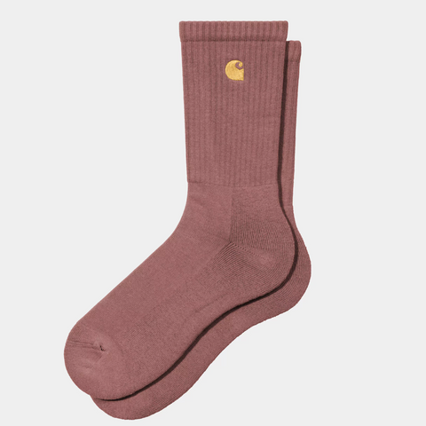 Chaussettes en coton rose Carhartt WIP