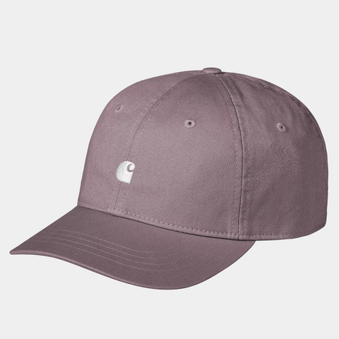 Casquette en twill de coton Carhartt Wip pink fog
