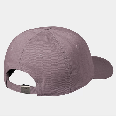 Casquette en twill de coton Carhartt Wip pink fog