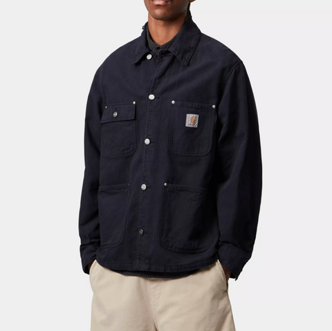 Veste de travail coupe loose dark navy