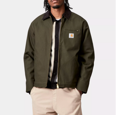Blouson worker Detroit Jacket Carhartt WIP deep olive