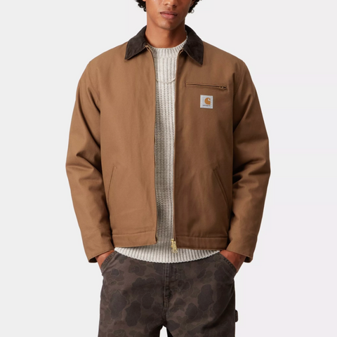 Blouson worker Detroit Jacket Carhartt WIP hamilton brown