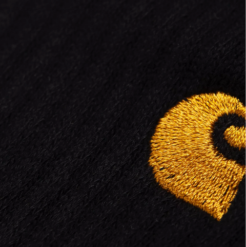Chaussettes en coton black Carhartt WIP