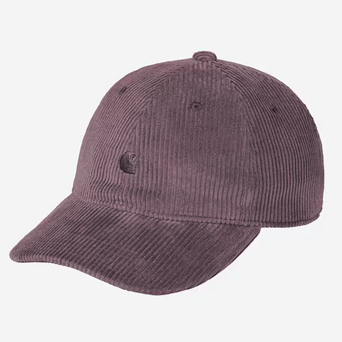 Casquette en velours côtelé Carhartt Wip rose phlox
