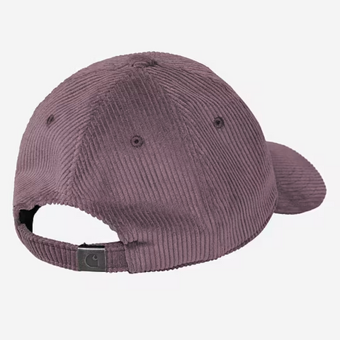 Casquette en velours côtelé Carhartt Wip rose phlox